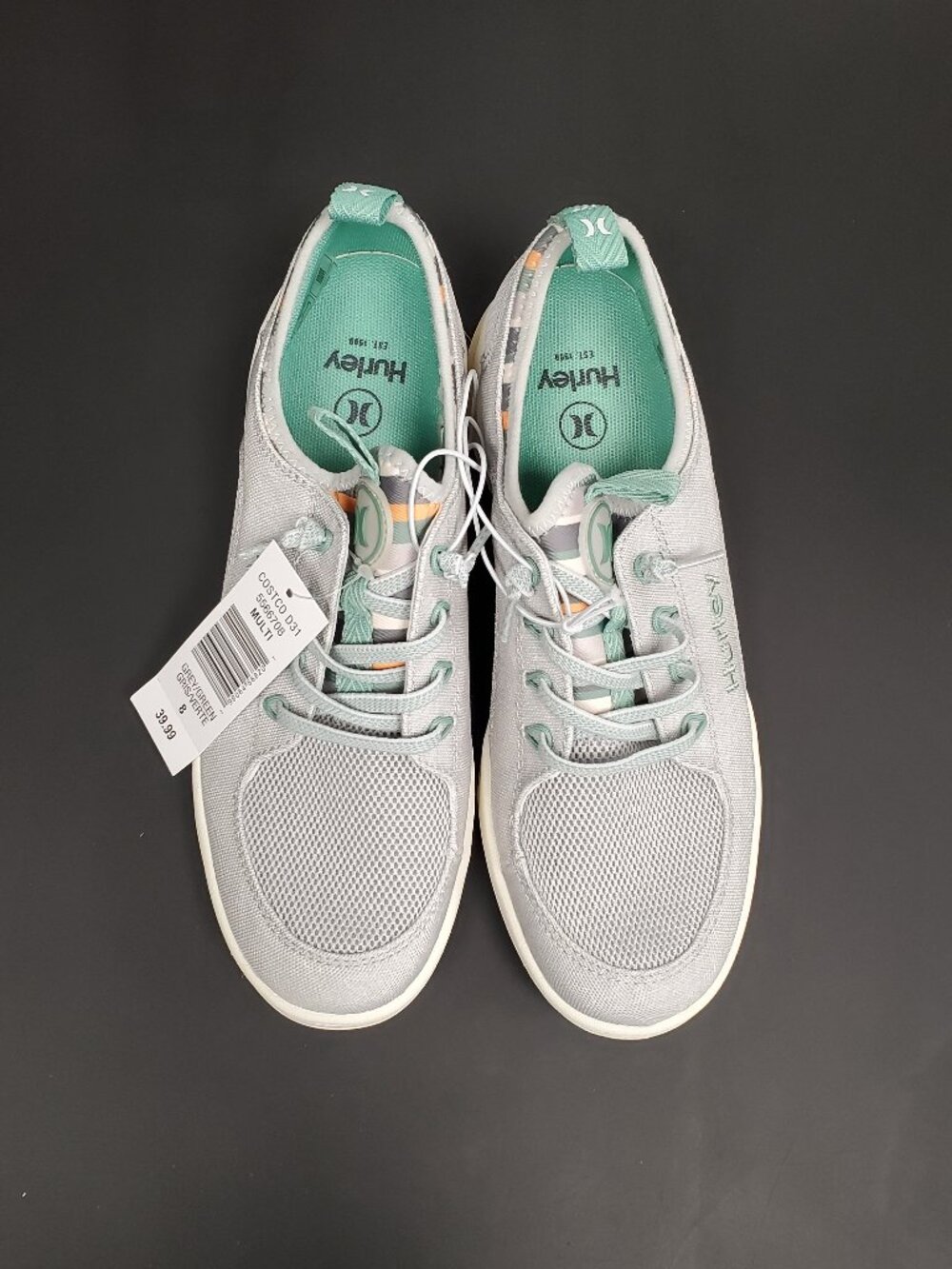Hurley Women's Castaic Casual Sneaker, Green